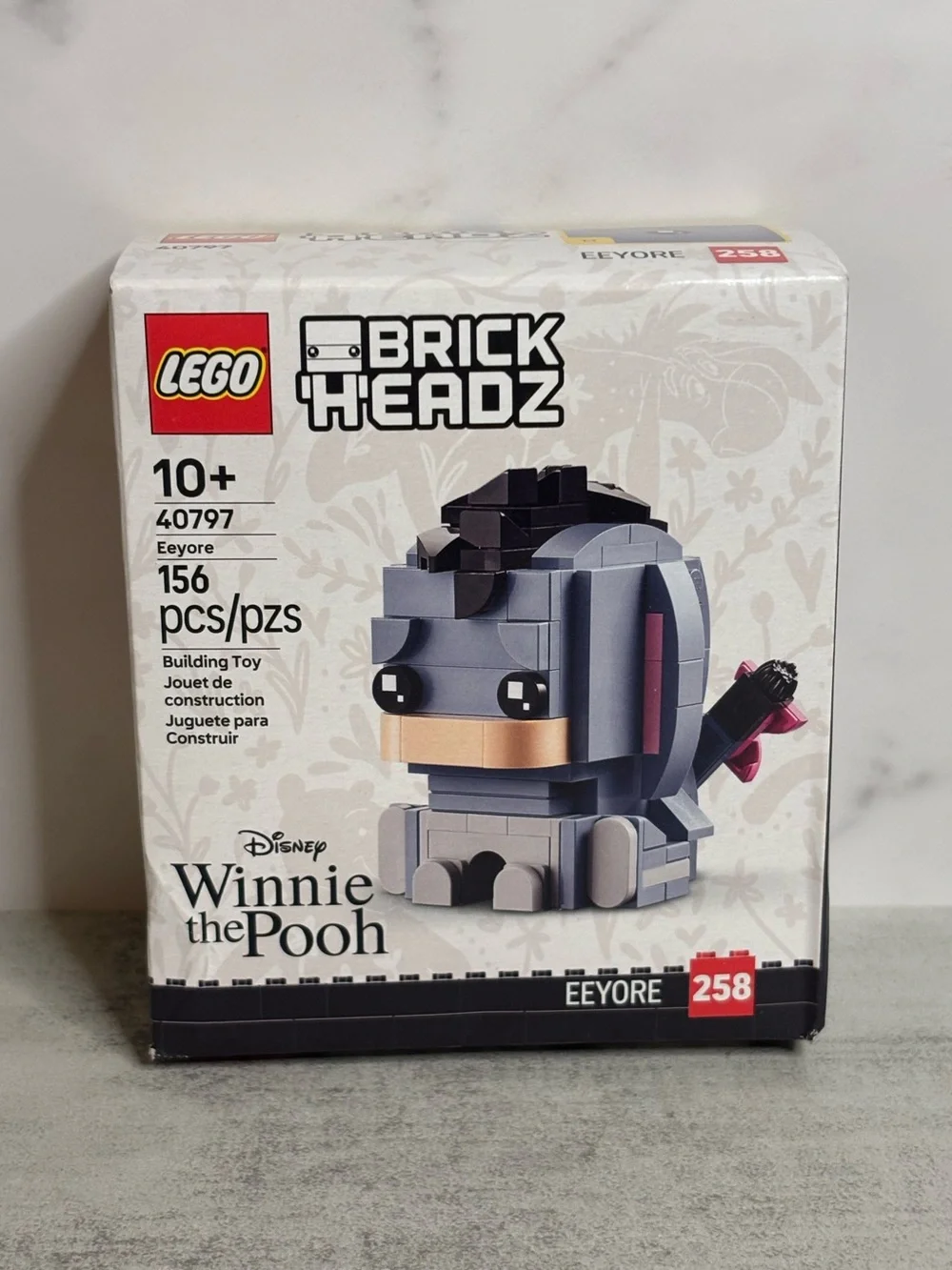 Lego Disney Winnie the Pooh Brickheadz Eeyore Set (#40797)